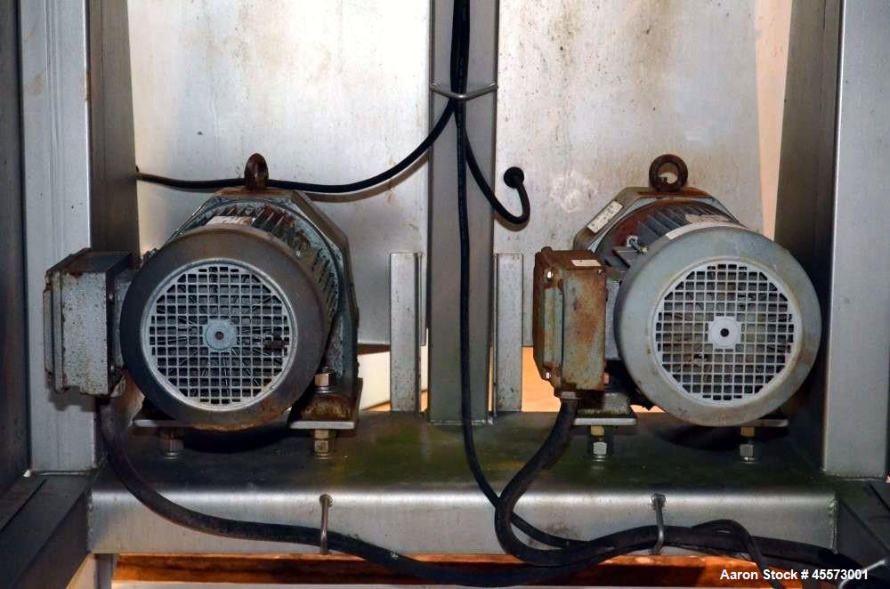 Used FPEC Model 814 Approximately 35 Cubic Foot Stainless Steel Dual Ribbon Ble
