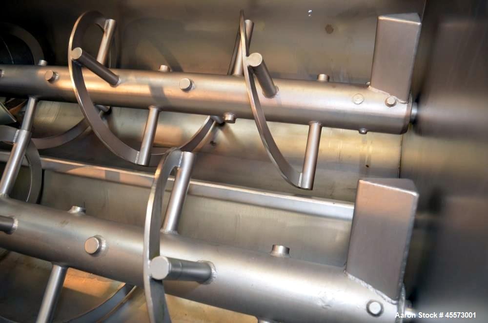 Used FPEC Model 814 Approximately 35 Cubic Foot Stainless Steel Dual Ribbon Ble