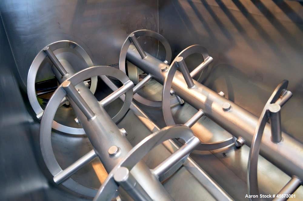 Used FPEC Model 814 Approximately 35 Cubic Foot Stainless Steel Dual Ribbon Ble