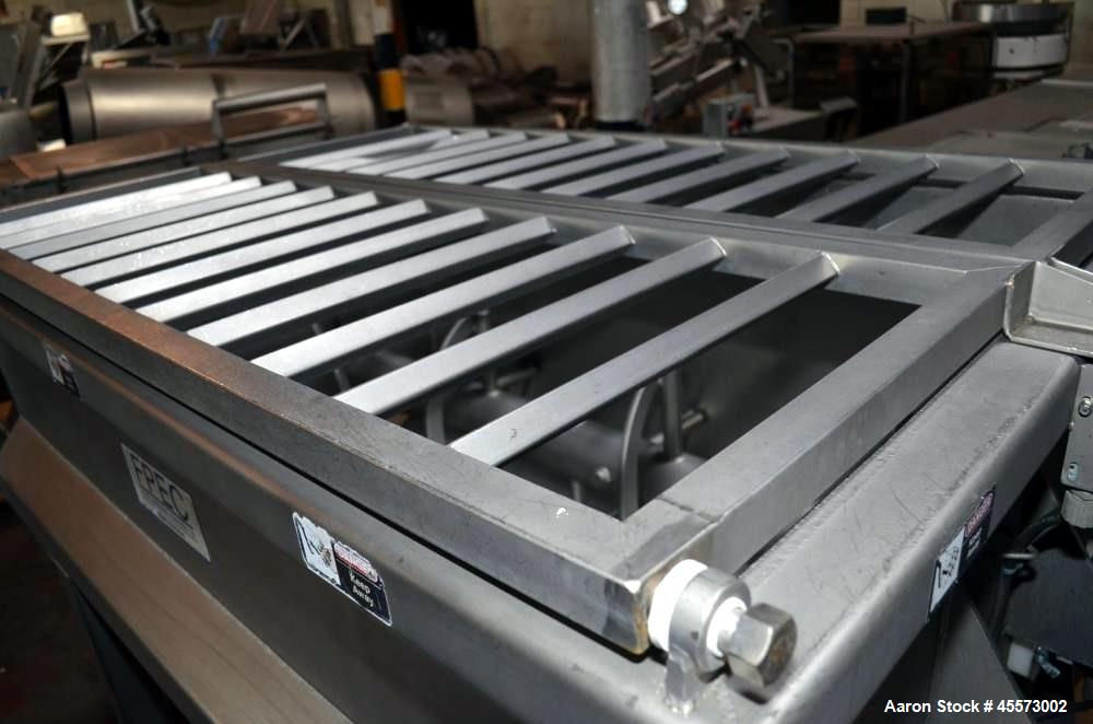 Used FPEC Model 814 Approximately 35 Cubic Foot Stainless Steel Dual Ribbon Ble
