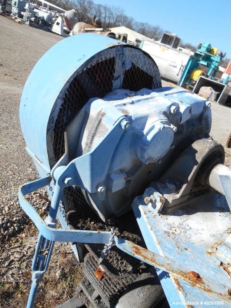 Used Stainless Steel Falco model 504 Double Spiral Ribbon Blender, 40 Cubic Fee
