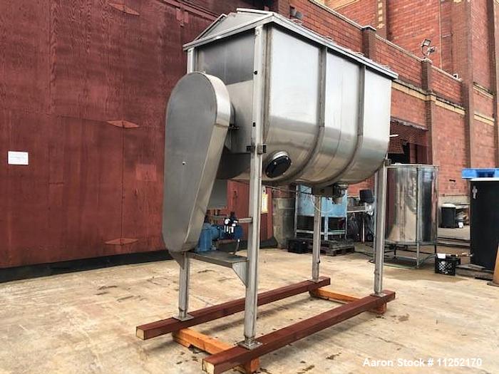 76 CUBIC FOOT Stainless Steel Ribbon Blender