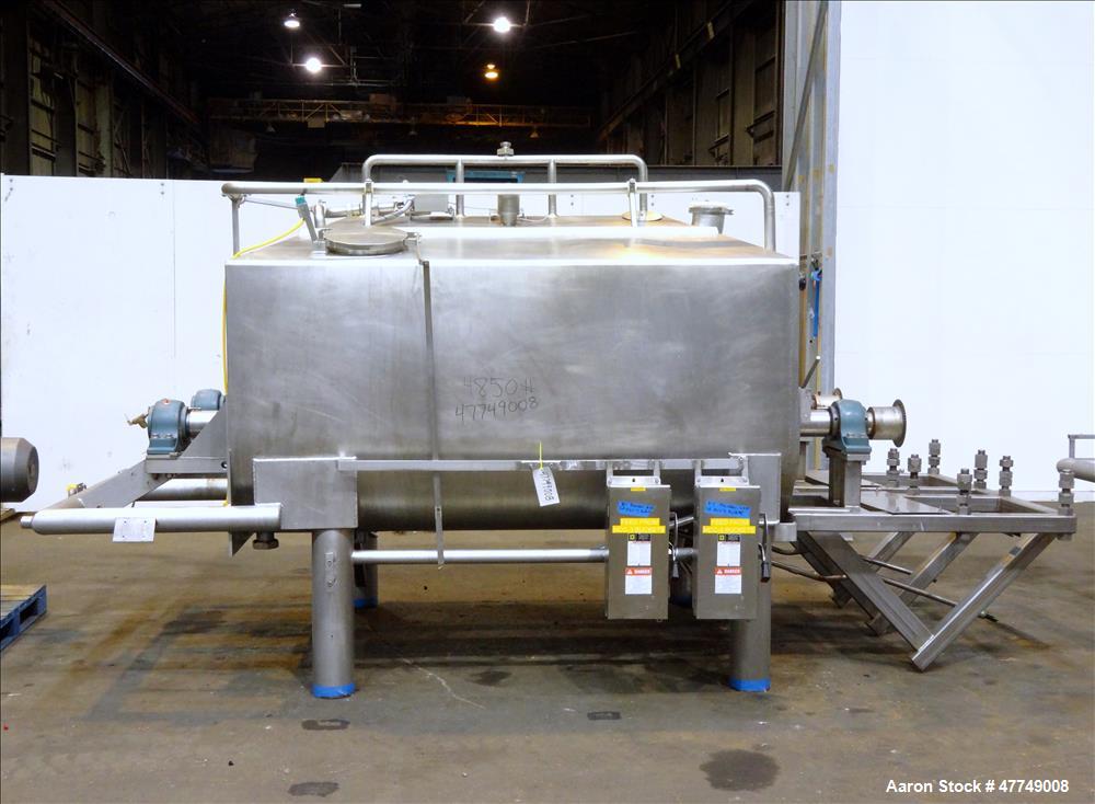 Used- APV Crepaco Double Ribbon Blender, Model HD-160DR.