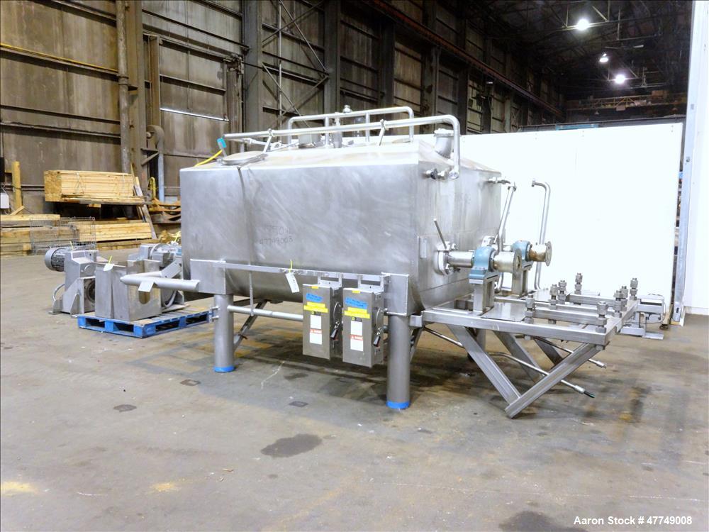 Used APV Crepaco Double Ribbon Blender, Model HD-160DR.