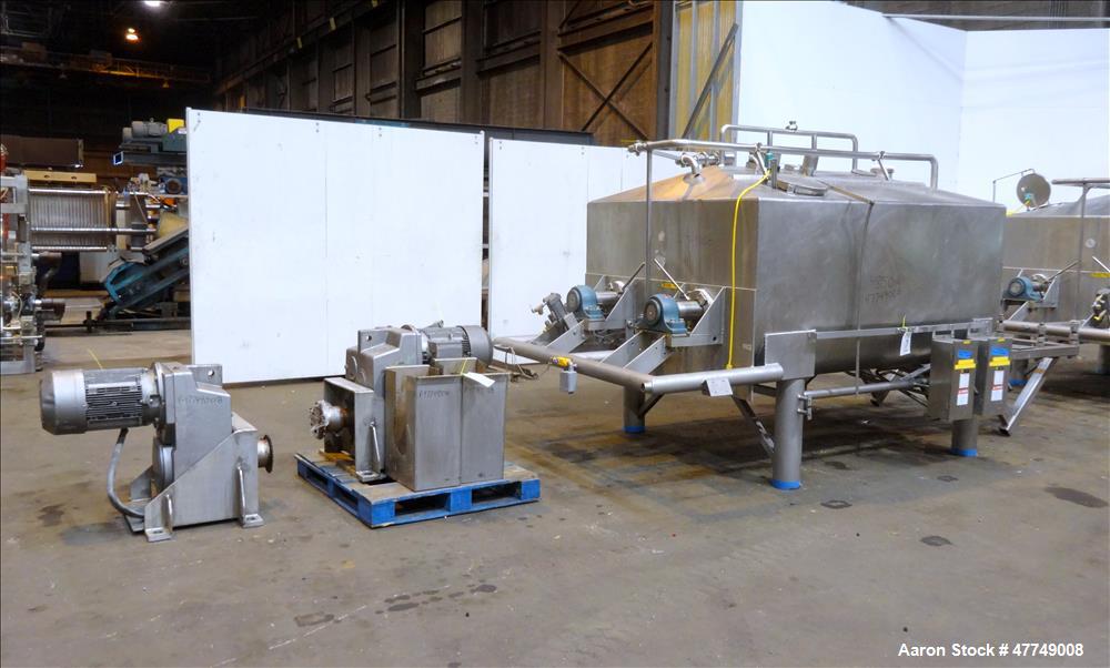 Used APV Crepaco Double Ribbon Blender, Model HD-160DR.