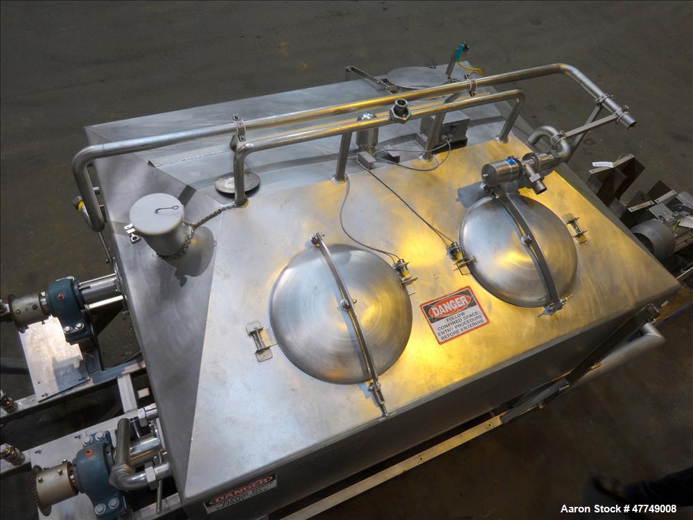 Used APV Crepaco Double Ribbon Blender, Model HD-160DR.