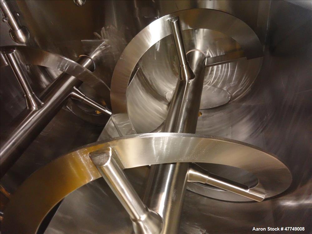 Used APV Crepaco Double Ribbon Blender, Model HD-160DR.
