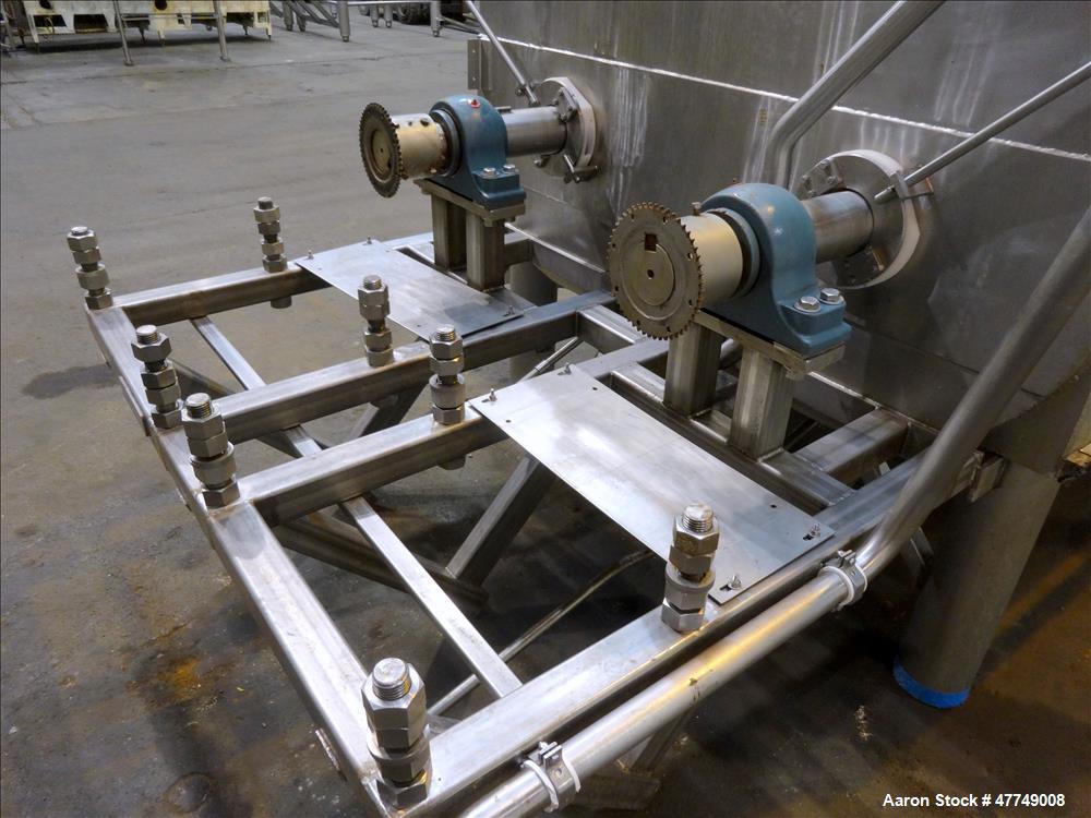 Used APV Crepaco Double Ribbon Blender, Model HD-160DR.