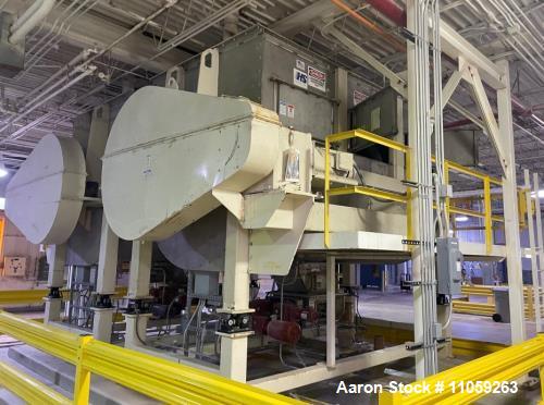 Used 700 Cu.Ft. Stainless Steel Ribbon Blender