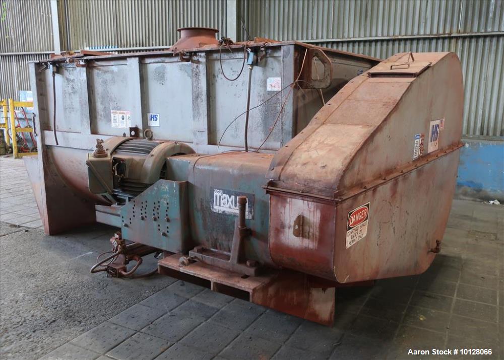 Used Hayes & Stolz 196 Cubic Feet Carbon Steel Double Ribbon Blender