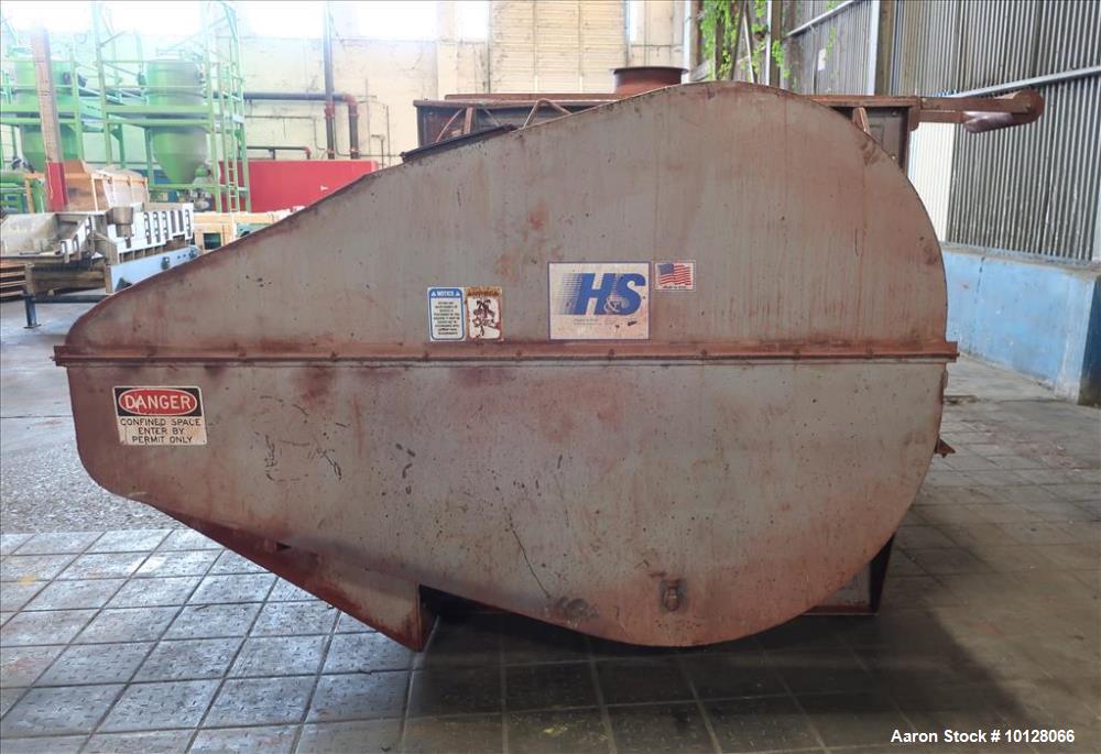 Used Hayes & Stolz 196 Cubic Feet Carbon Steel Double Ribbon Blender