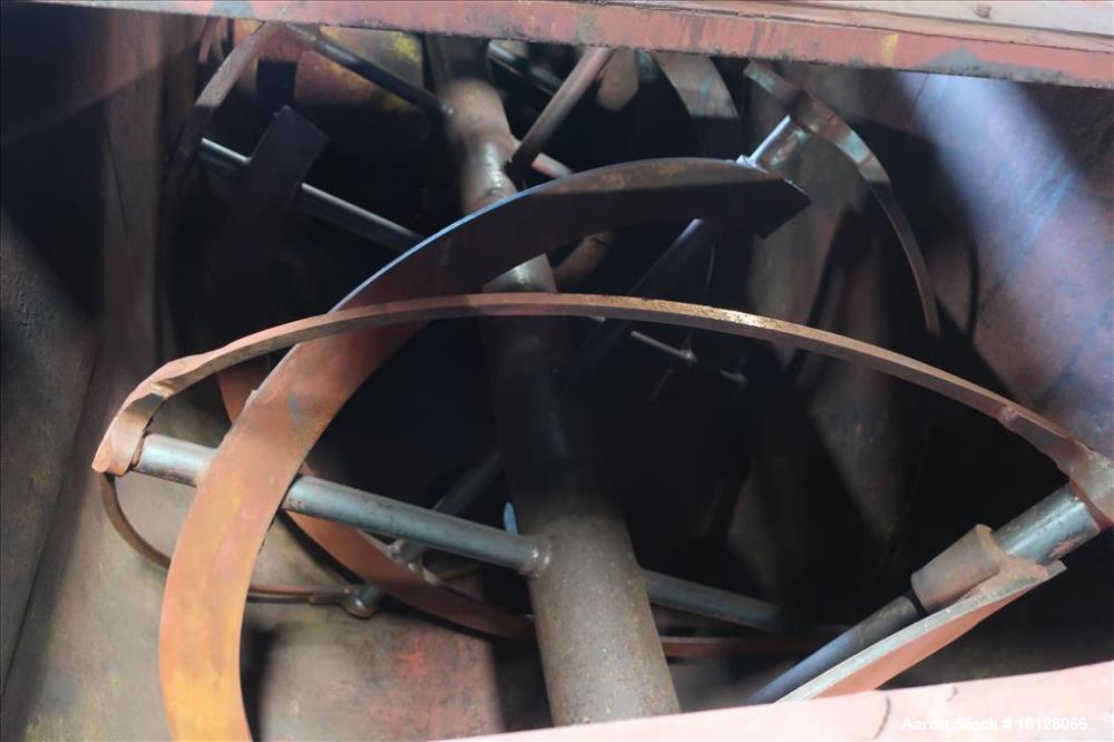Used Hayes & Stolz 196 Cubic Feet Carbon Steel Double Ribbon Blender