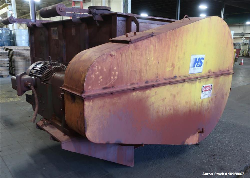 Used Hayes & Stolz 196 Cubic Feet Carbon Steel Double Ribbon Blender