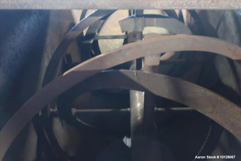 Used Hayes & Stolz 196 Cubic Feet Carbon Steel Double Ribbon Blender