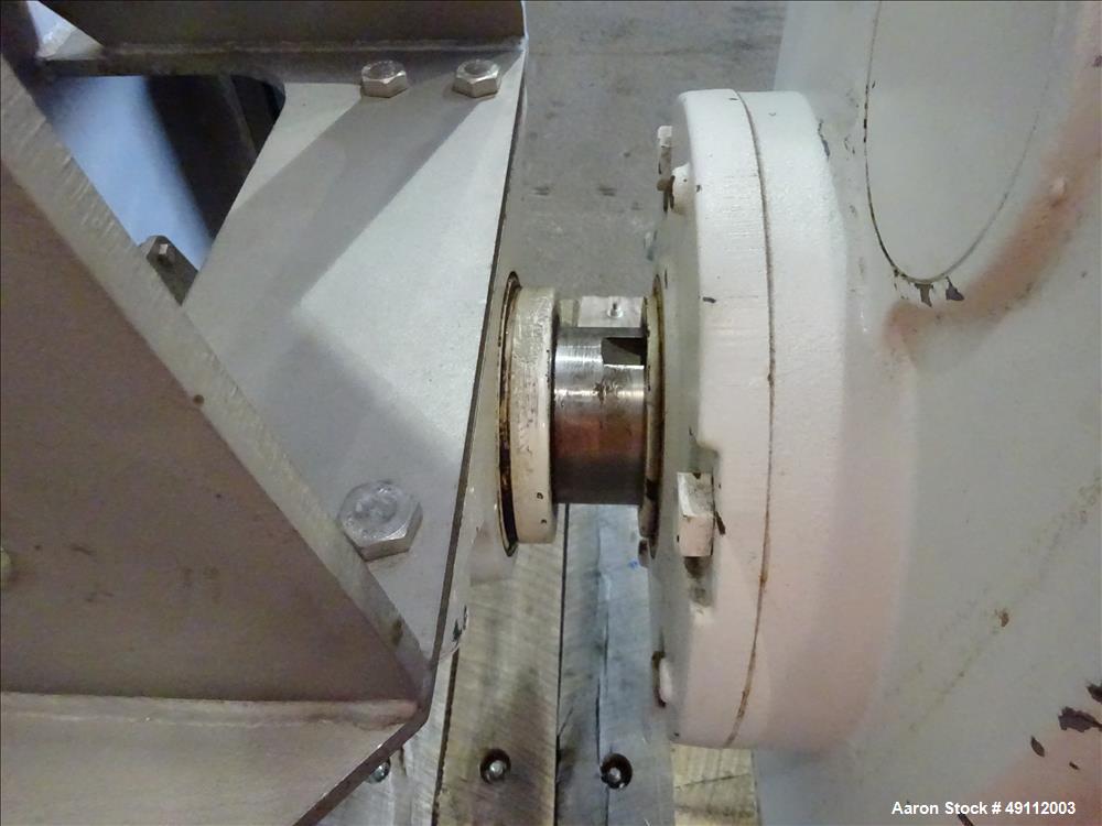 Used Hayes & Stolz Double Spiral Ribbon Blender, Model HR86-0901SSS, 86 Cubic F