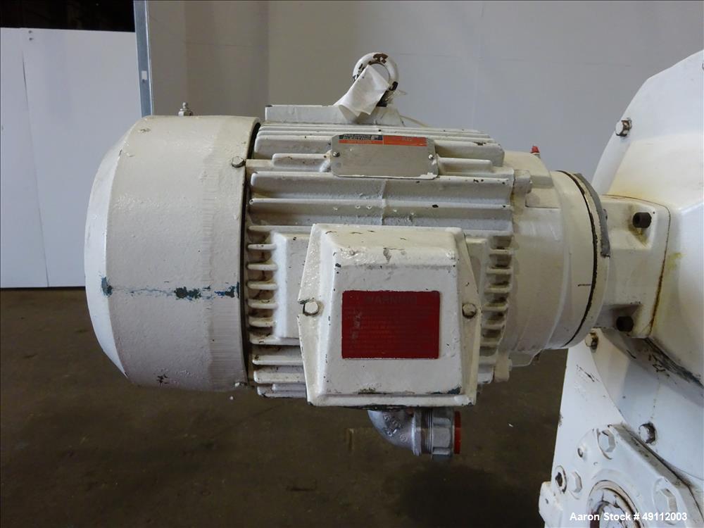 Used Hayes & Stolz Double Spiral Ribbon Blender, Model HR86-0901SSS, 86 Cubic F