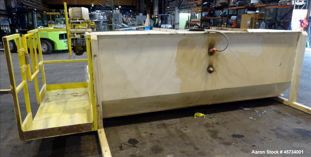 Used Hayes & Stolz Ribbon Blender with Preload Hopper