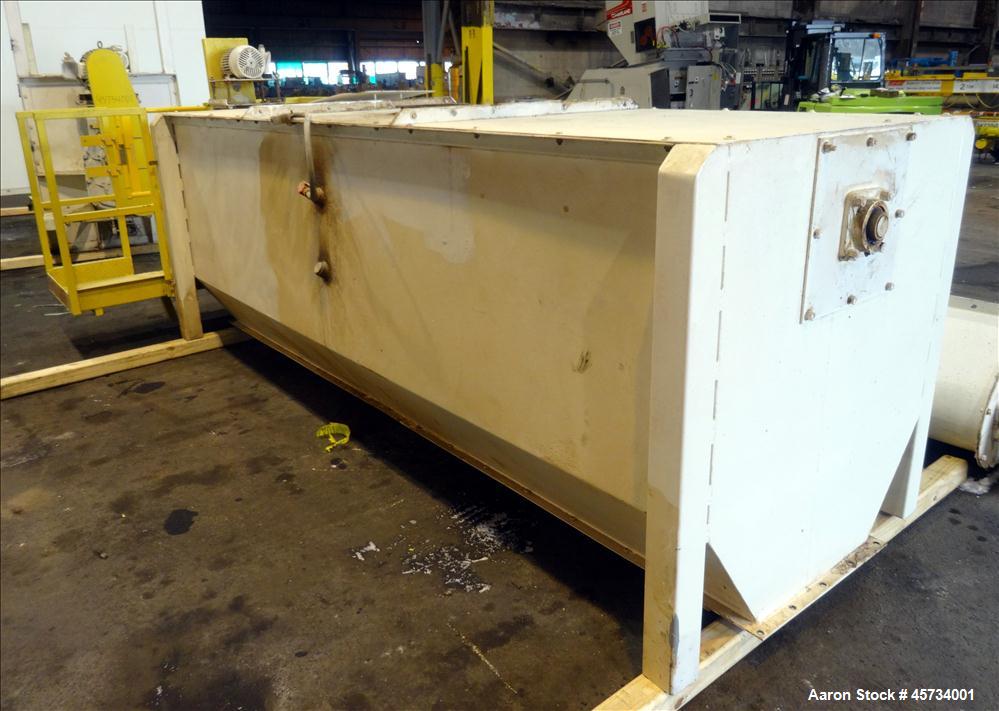 Used Hayes & Stolz Ribbon Blender with Preload Hopper