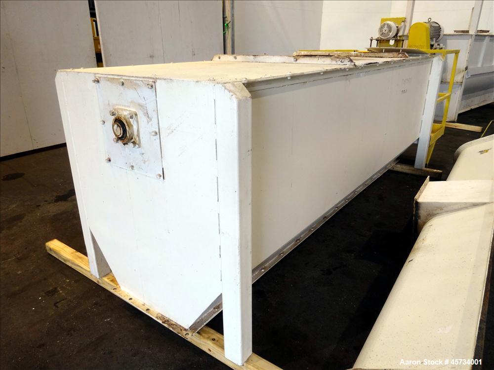 Used Hayes & Stolz Ribbon Blender with Preload Hopper