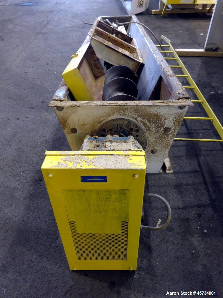 Used Hayes & Stolz Ribbon Blender with Preload Hopper