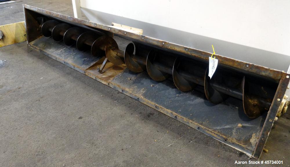 Used Hayes & Stolz Ribbon Blender with Preload Hopper