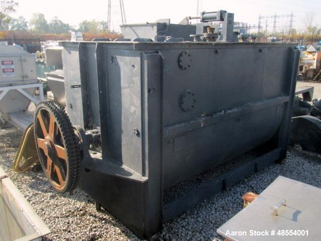Used Hayes and Stolz Double Spiral Ribbon Blender, Approximately 470 Cubic Feet