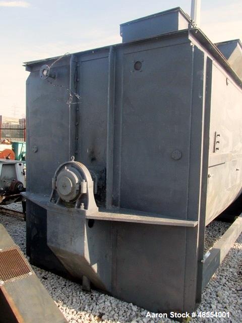 Used Hayes and Stolz Double Spiral Ribbon Blender, Approximately 470 Cubic Feet