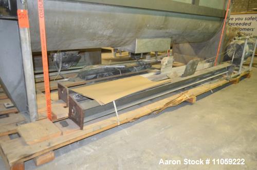 Used- 120 Cubic Foot S. Howes Stainless Steel Ribbon Blender