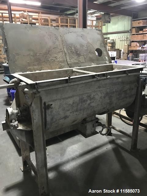 10 Cubic Foot (approx.) Stainless Steel Ribbon Blender