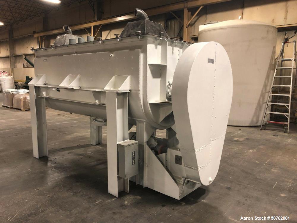 Used- JH Day 100 Cubic Feet Double Helix Ribbon Blender