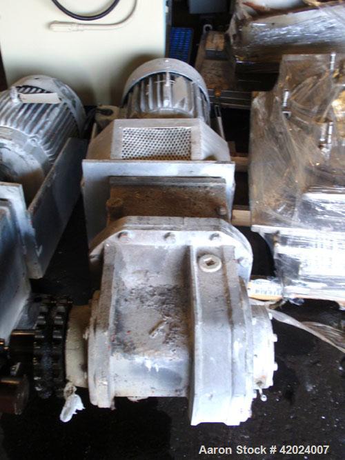 Used Stainless Steel J.H. Day Double Spiral Ribbon Blender, model G, 62.5 cubic feet working capacity (69 total)
