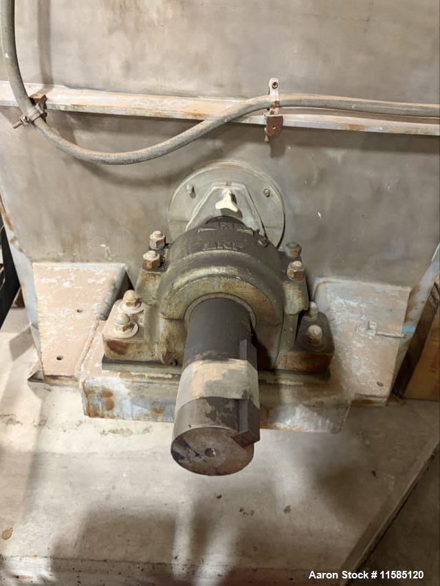Used JH Day Double Ribbon Blender – Approx. 100 Cubic Foot Stainless Steel