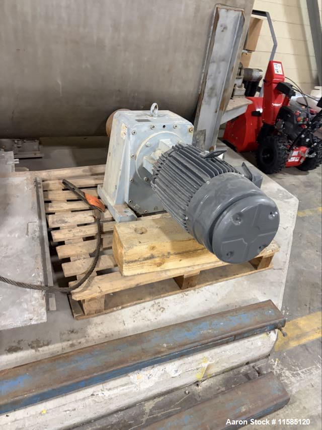 Used JH Day Double Ribbon Blender – Approx. 100 Cubic Foot Stainless Steel
