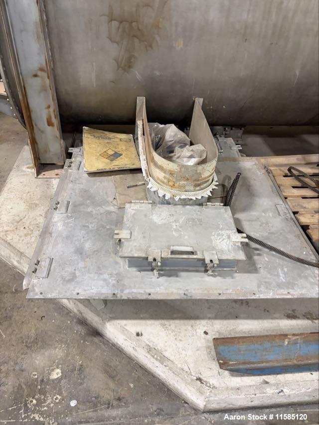 Used JH Day Double Ribbon Blender – Approx. 100 Cubic Foot Stainless Steel