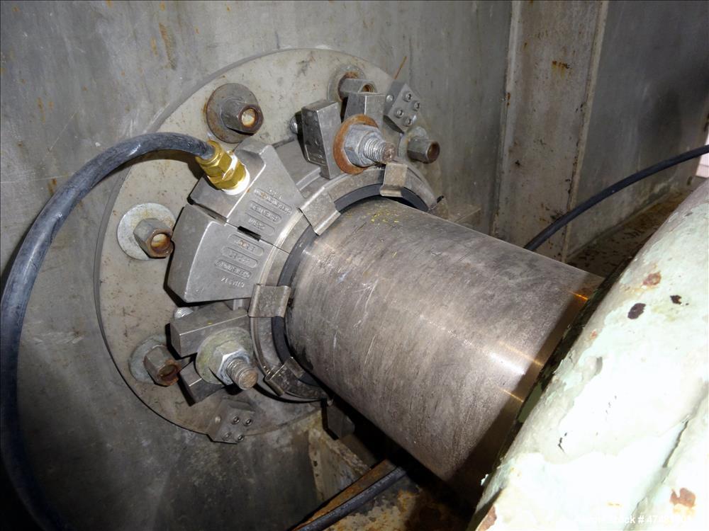 Used J.H. Day Double Spiral Ribbon Blender, Approximately 650 Cubic Feet