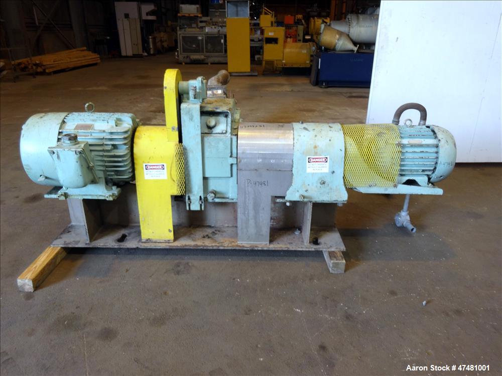 Used J.H. Day Double Spiral Ribbon Blender, Approximately 650 Cubic Feet