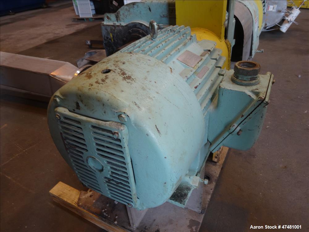 Used J.H. Day Double Spiral Ribbon Blender, Approximately 650 Cubic Feet