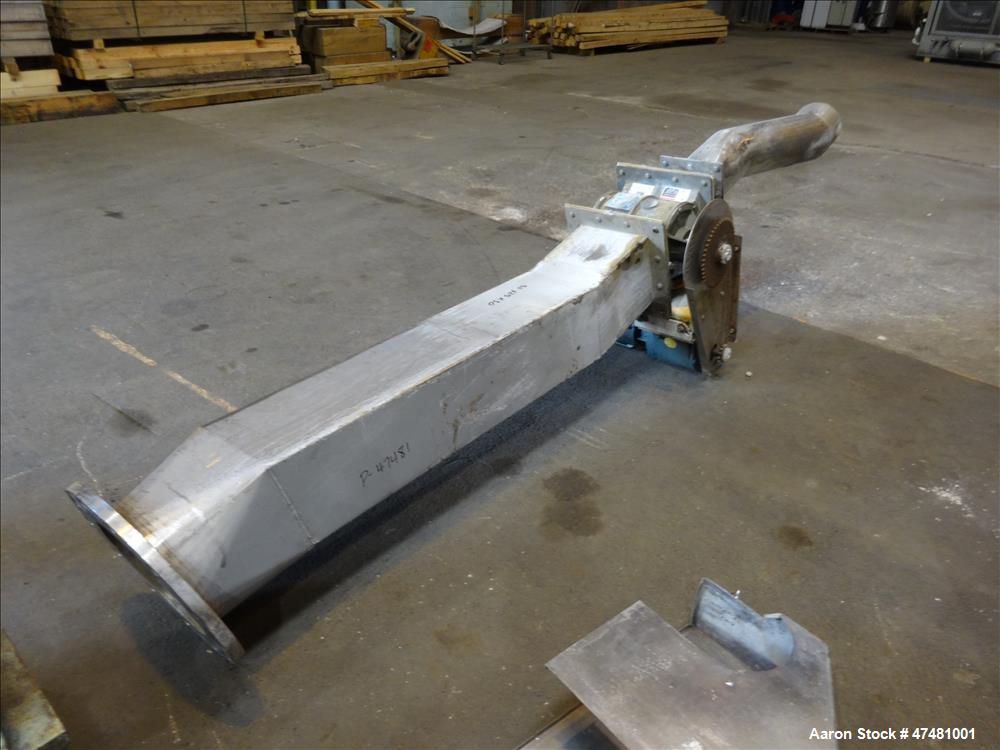 Used J.H. Day Double Spiral Ribbon Blender, Approximately 650 Cubic Feet