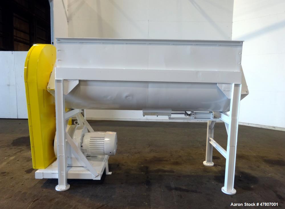 Used J.H. Day Double Spiral Ribbon Blender, Approximate 60 cubic foot, 304 Stai