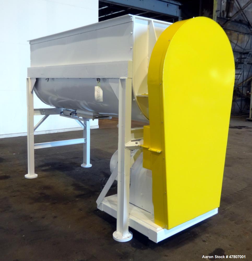 Used J.H. Day Double Spiral Ribbon Blender, Approximate 60 cubic foot, 304 Stai