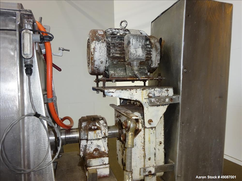 Used J.H. Day Double Spiral Ribbon Blender, Approximately 36 Cubic Feet Working
