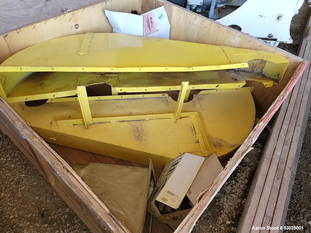 Used-J H Day 160 Cubic Feet (approximate) Double Stainless Steel Ribbon Blender
