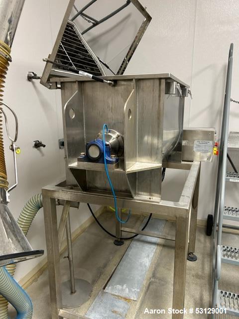 JDA Progress 5 Cubic Foot Pharmaceutical Double Ribbon Blender, Model R5