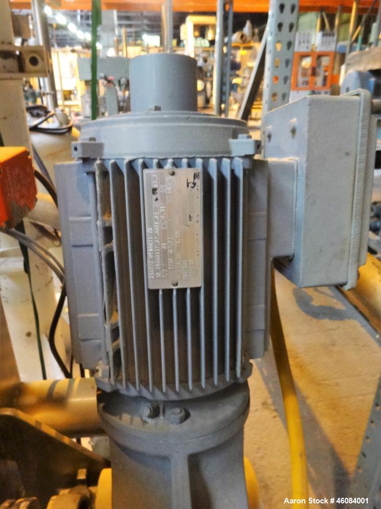 Used Jacmor Engineering Double Spiral Ribbon Batch Mixer, Model BLN 8A, Stainle