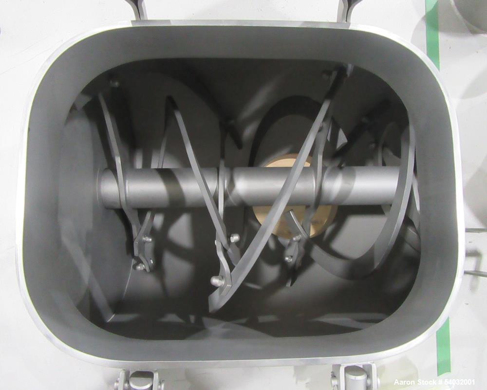 Used Kason Double Spiral Ribbon Blender – 18 Cu Ft Stainless Steel Mixer