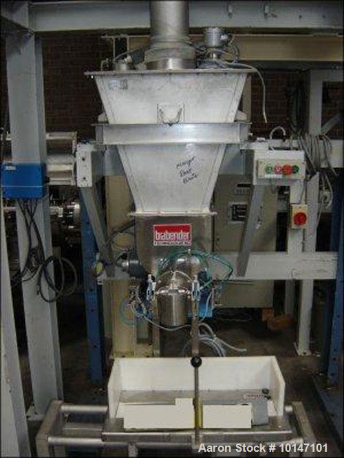 Used-Kemutec Gardner Ribbon Blender, Type HE-750, Stainless Steel construction.  Capacity 26.5 cubic feet (750 litre), troug...