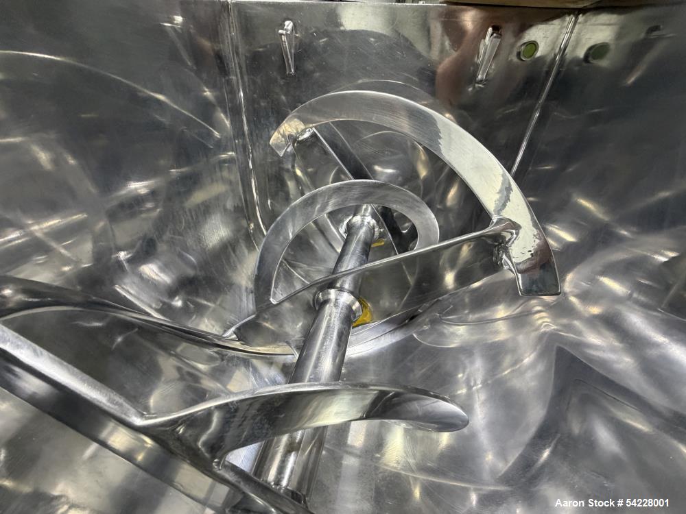 10 Cu Ft Staley Stainless Steel Ribbon Blender – Model L010DS for Sale