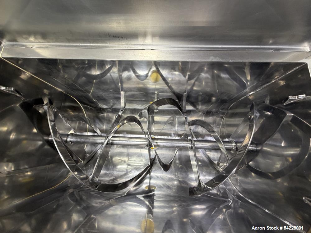 10 Cu Ft Staley Stainless Steel Ribbon Blender – Model L010DS for Sale