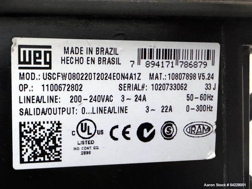 10 Cu Ft Staley Stainless Steel Ribbon Blender – Model L010DS for Sale