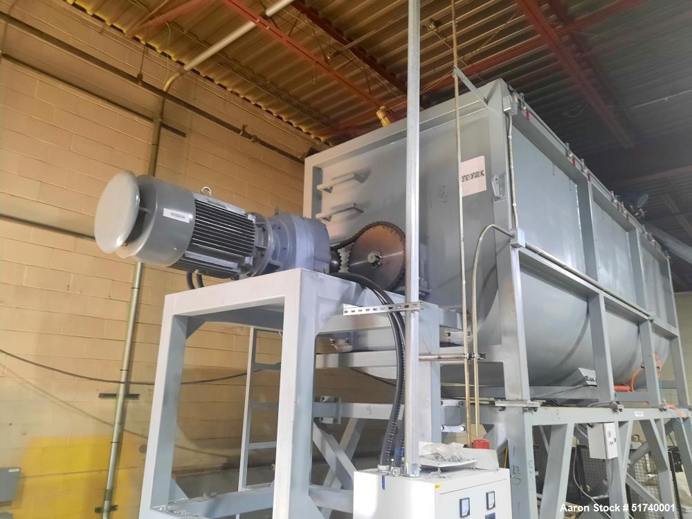 Used Jiangsu Lantai Machinery Co. Stainless Steel Double Ribbon Blender